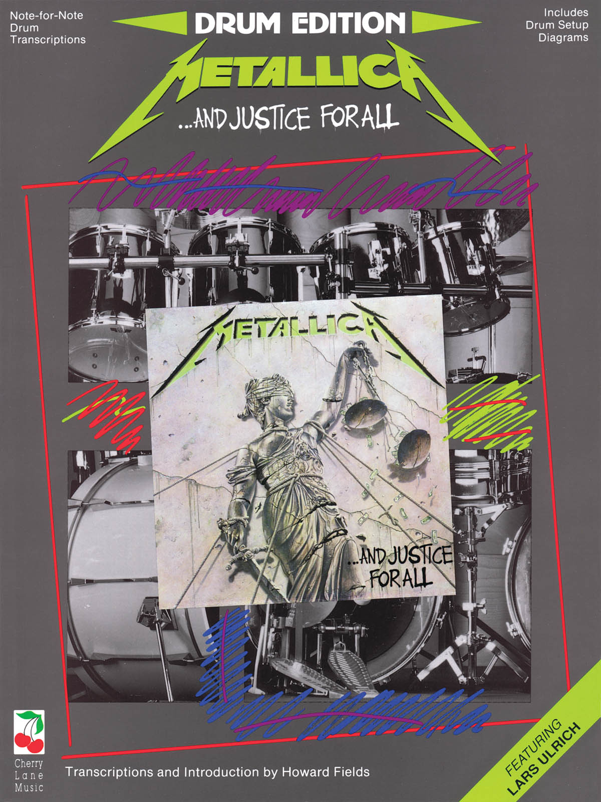 Metallica - And Justice for All - noty na bicí