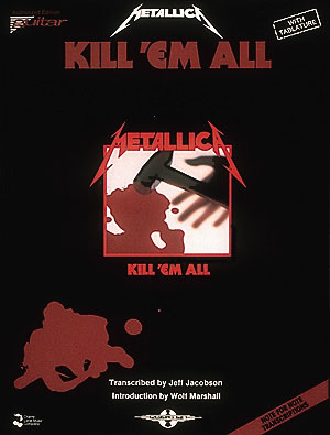 Metallica - Kill 'Em All kytara noty