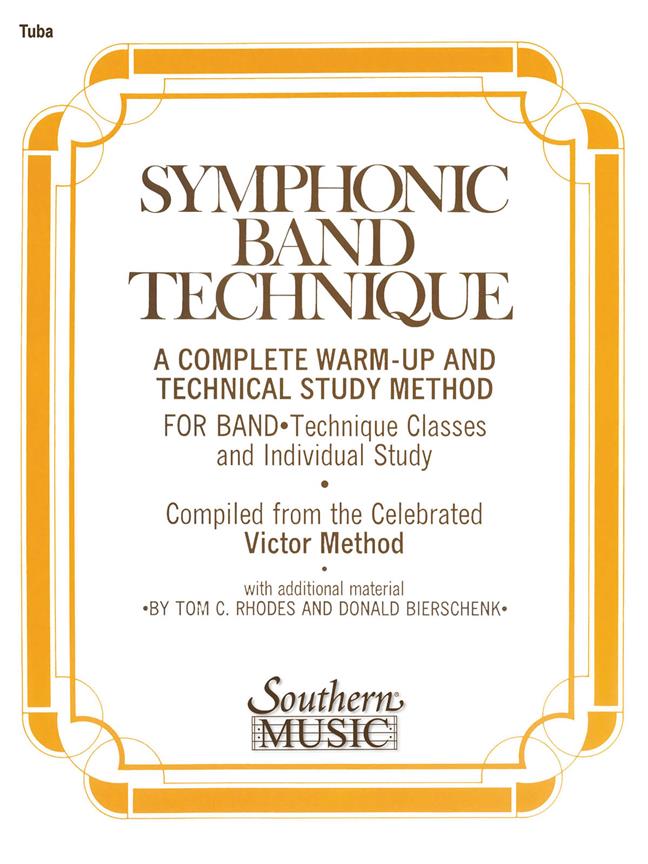Symphonic Band Technique (Sbt) - noty na tubu