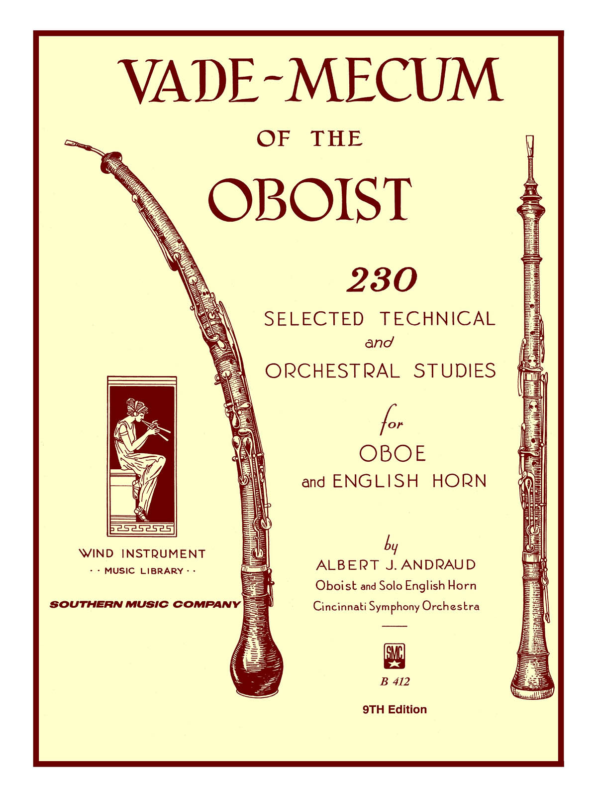 Vade Mecum Of The Oboist - 230 Selected Technical and Orchestral Studies - pro hoboj
