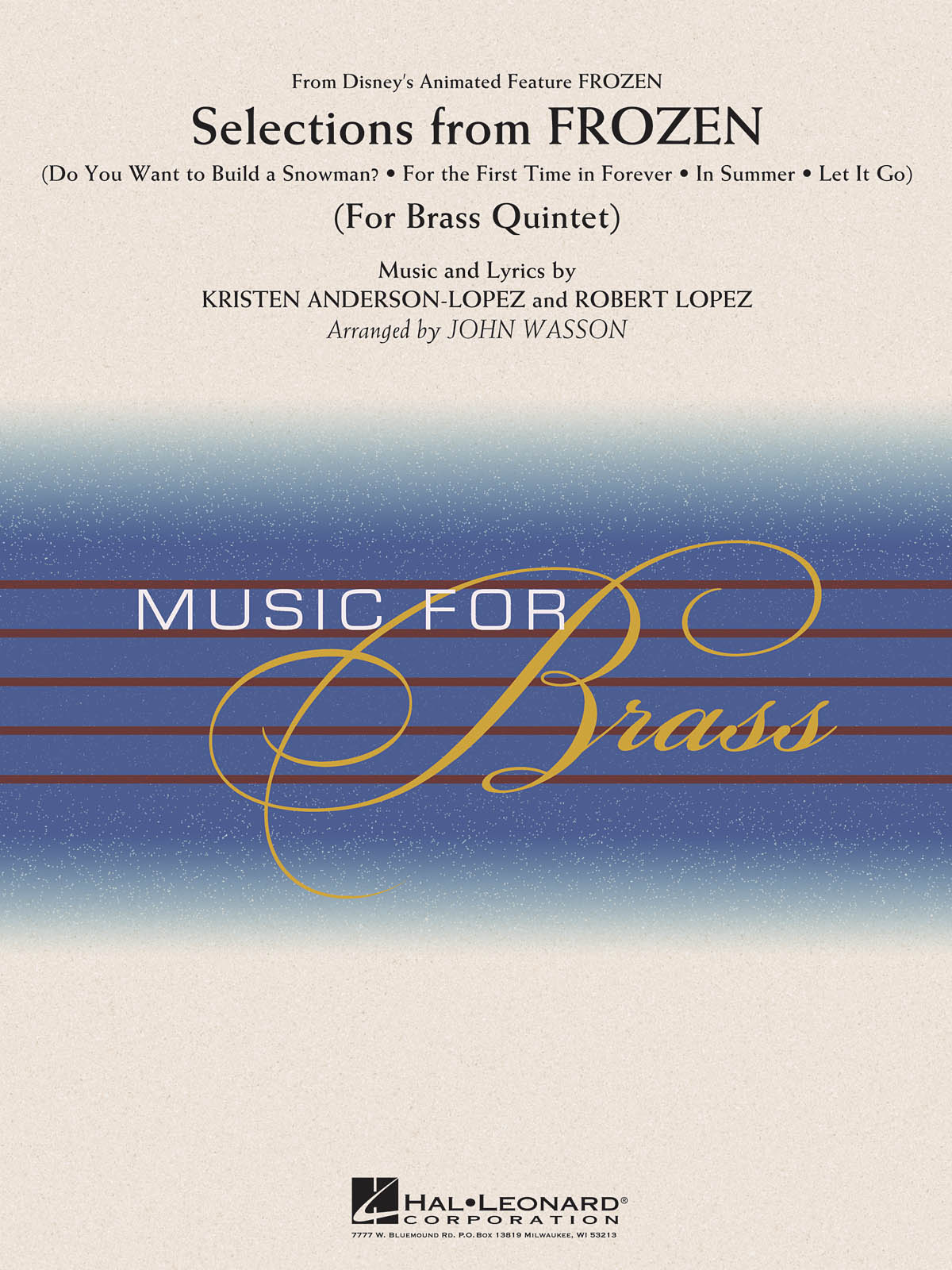 Selections from Frozen Brass Quintet