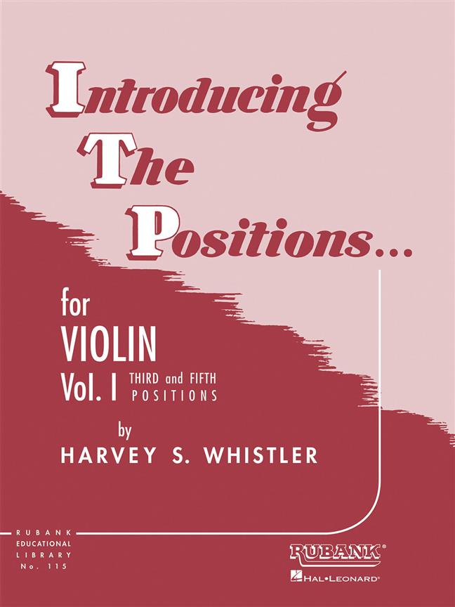 Introducing the Positions for Violin Vol. 1 - pro housle