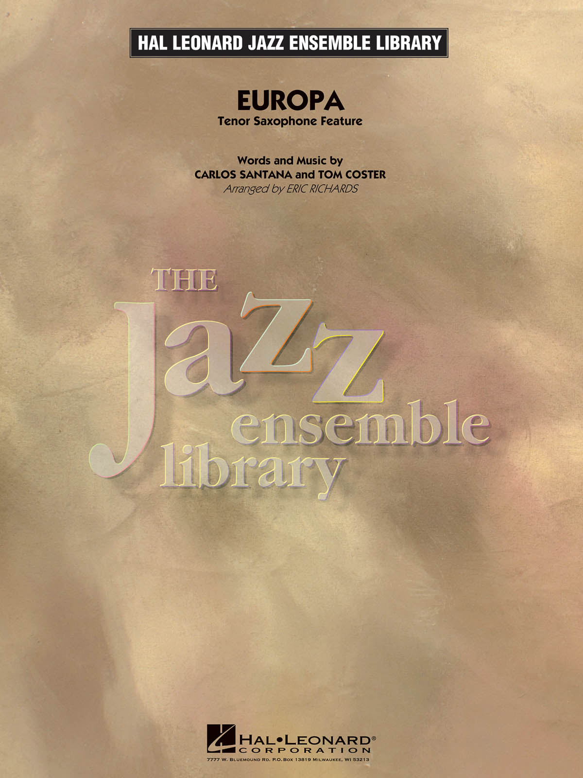 Europa - (Tenor Sax Feature) - pro Jazzový orchestr