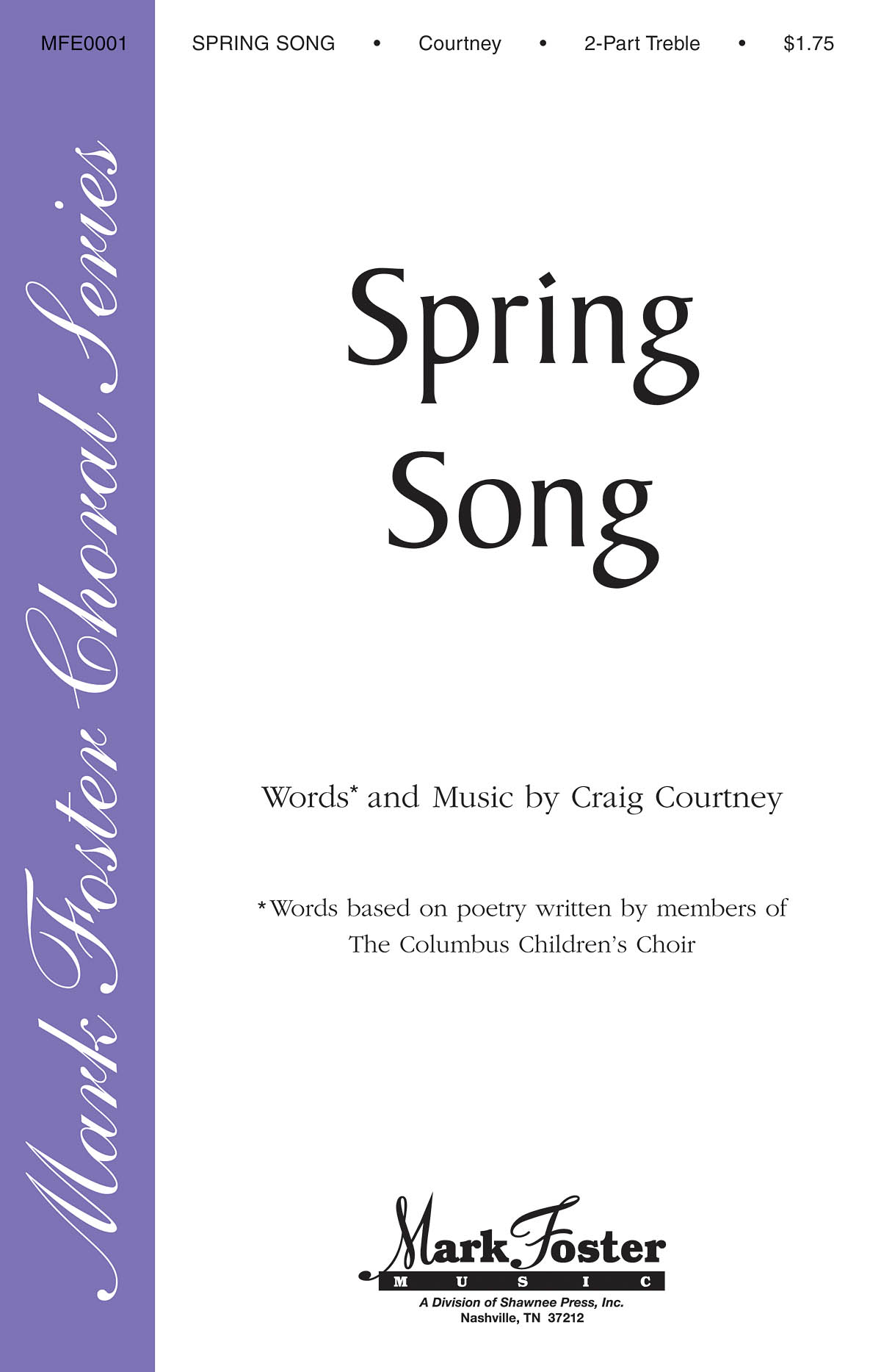 Spring Song - pro sbor 2-Part