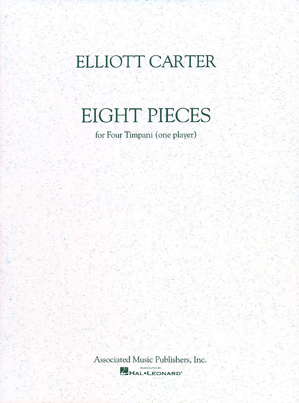 Eight Pieces For Four Timpani - One Player - Includes Recitative and Improvisation noty pro bicí nástroje