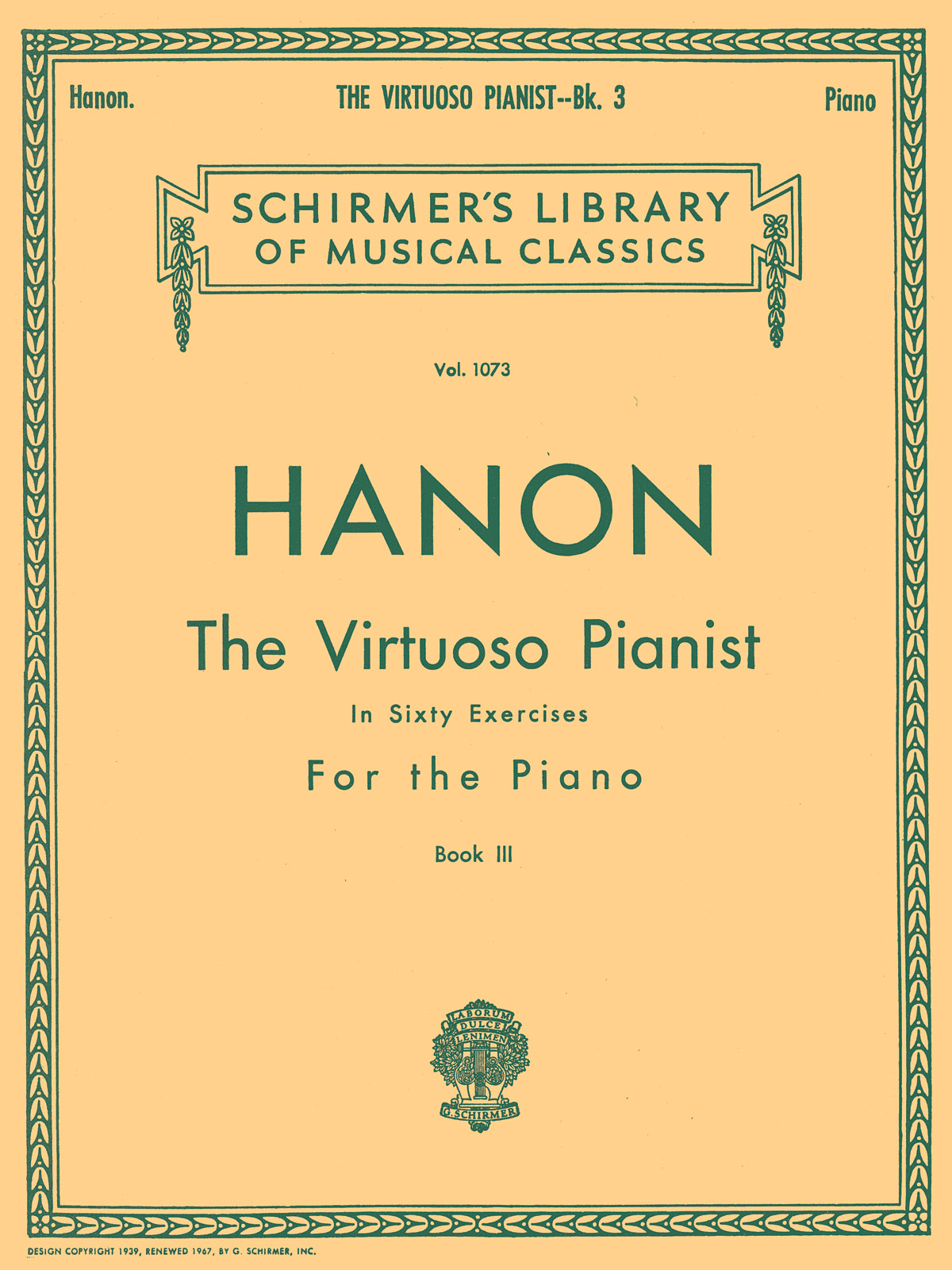 Virtuoso Pianist in 60 Exercises - Book 3 - Piano Technique - pro klavír