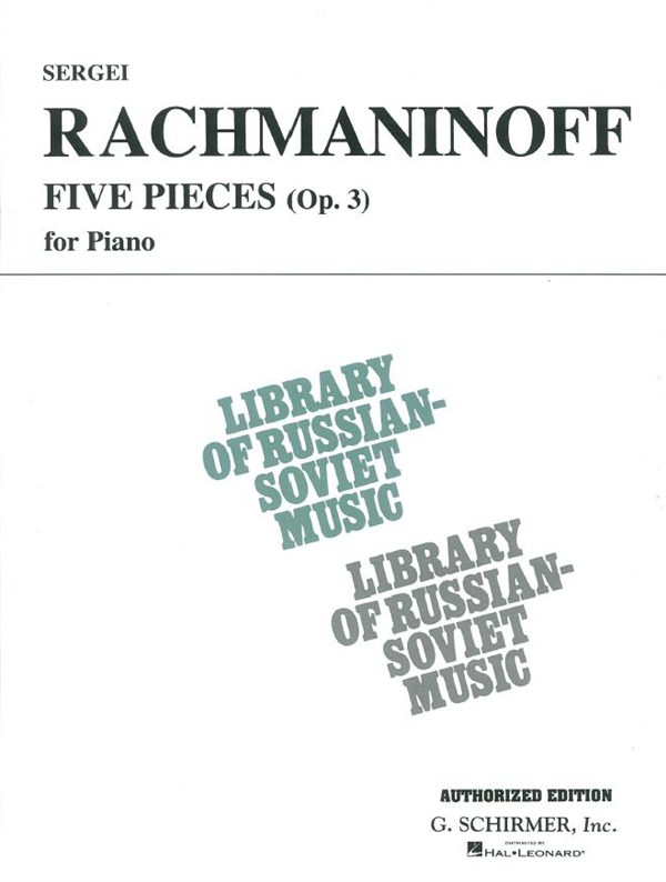 5 Pieces For Piano Op. 3 - National Federation of Music Clubs 2014-2016 Selection - pro klavír