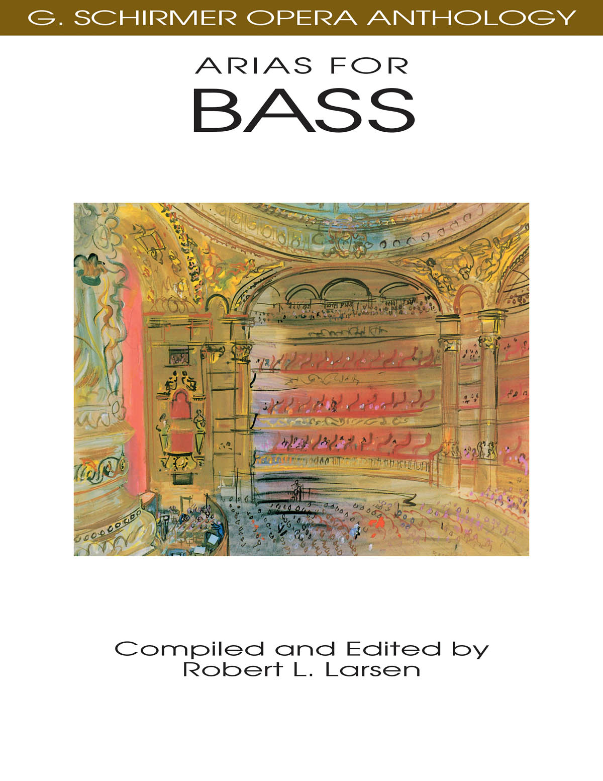 Arias for Bass - G. Schirmer Opera Anthology - pro bas a klavír