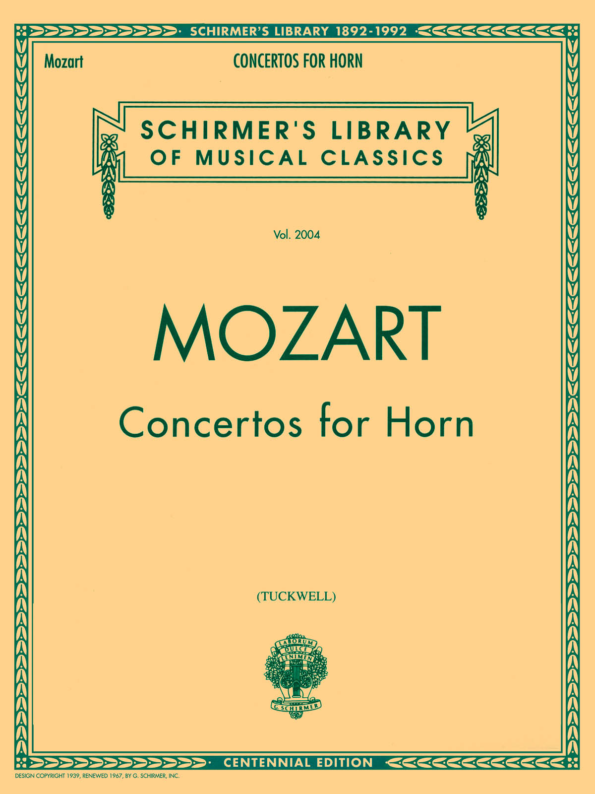 Concertos For Horn - lesní roh a klavír