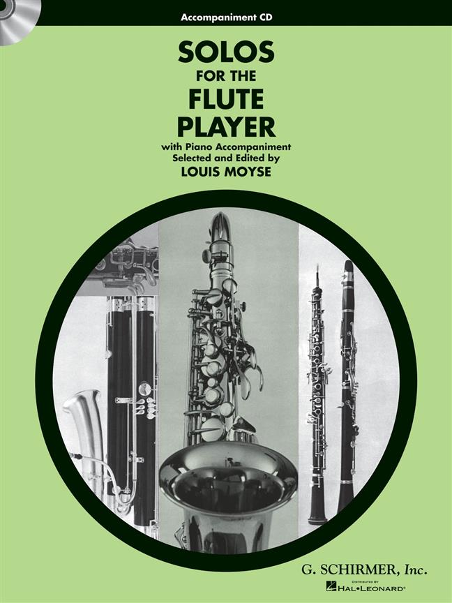 Solos For The Flute Player - Accompaniment CD Only - příčná flétna a klavír