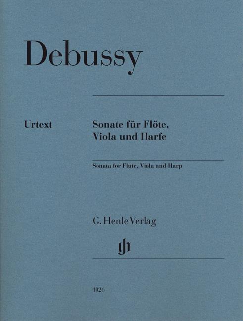 Sonata for Flute, Viola and Harp - noty pro příčnou flétnu, violu a harfu