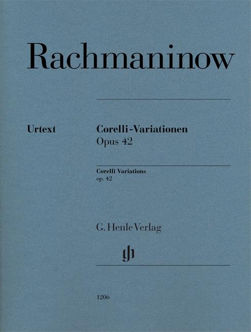 Corelli Variations Op. 42 klasická skladby pro klavír