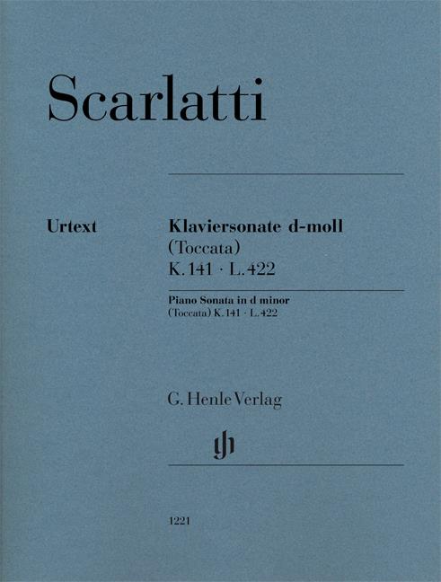 Klavírní sonáta D-Moll - Piano Sonata D Minor - Piano Sonata in d minor (Toccata) K. 141, L. 422