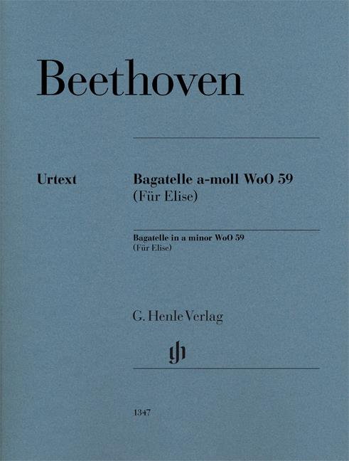 Beethoven: Bagatelle In A Minor WoO 59 (Pro Elišku)