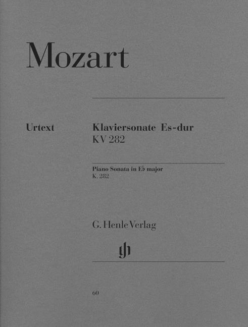 Klavírní sonáta E Flat Major KV 282 - pro pokročilejší hráče na klavír