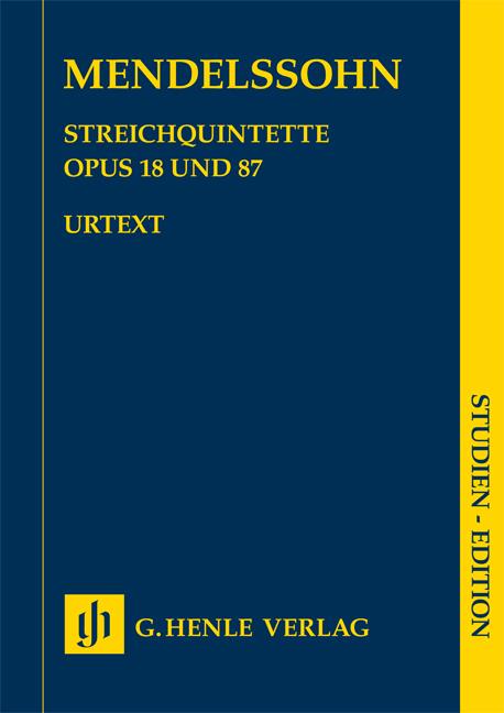 Streichquintette op. 18 und 87 - String Quintets op. 18 and 87