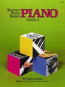 Bastien Piano Basics Level 3 - učebnice pro klavír