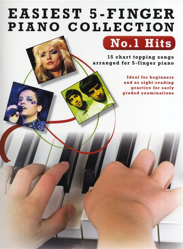 Easiest 5-Finger Piano Collection: Number One Hits - noty pro klavír