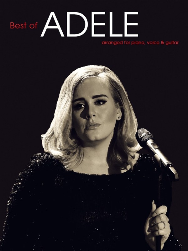 The Best Of Adele - zpěv a klavír s akordy pro kytaru