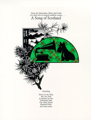 Song Of Scotland - zpěv a klavír s akordy pro kytaru