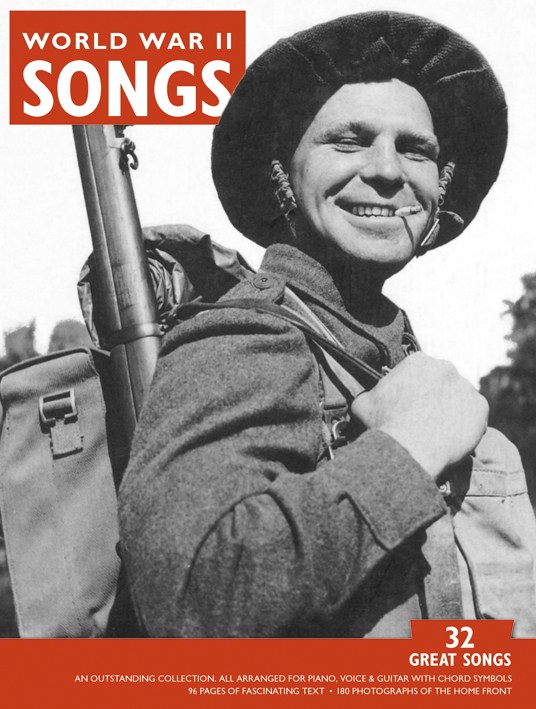 World War II Songs - zpěv a klavír s akordy pro kytaru