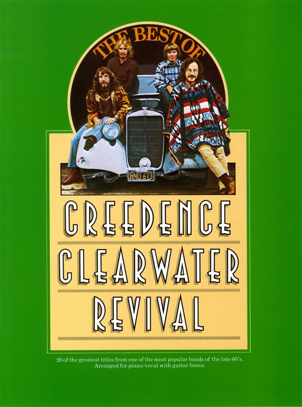 The Best Of Creedence Clearwater Revival - zpěv a klavír s akordy pro kytaru