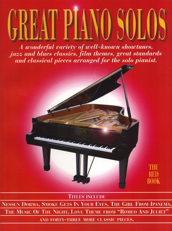 Great Piano Solos - The Red Book - A wonderful variety of 48 piano solos - pro klavír