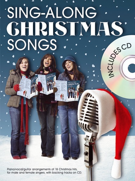 Sing-Along Christmas Songs - pro zpěv klavír s akordy pro kytaru