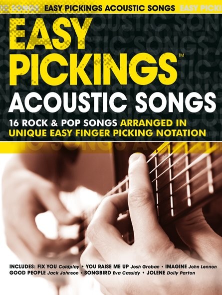 Easy Pickings Acoustic Songs Giutar - kytara a TAB