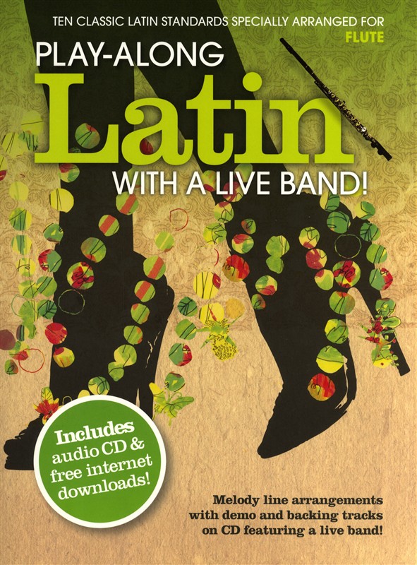 Play-Along Latin With A Live Band - příčná flétna
