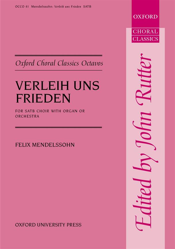 Verleih Uns Frieden - pro smíšený sbor