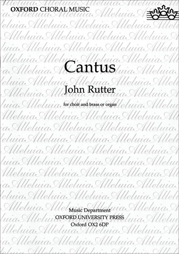 Cantus - pro smíšený sbor