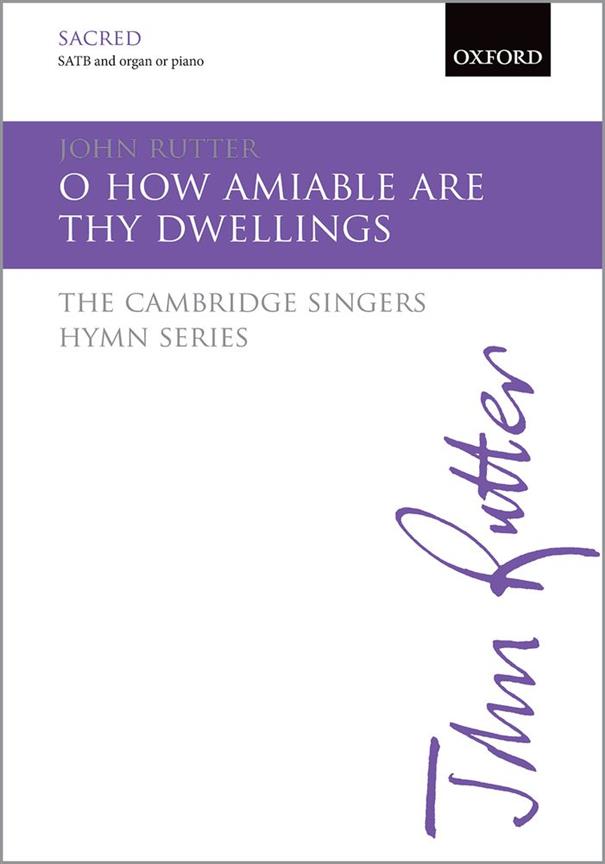 O How Amiable Are Thy Dwellings - pro smíšený sbor