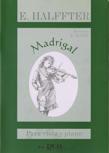 Madrigal para Viola y Piano - viola a klavír