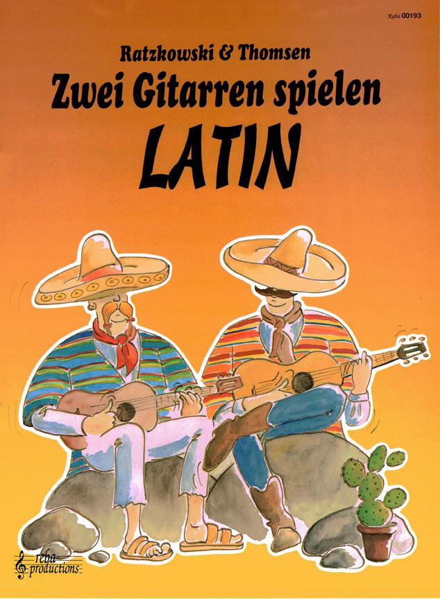 Zwei Gitarren spielen Latin - noty a skladby pro dvě kytary