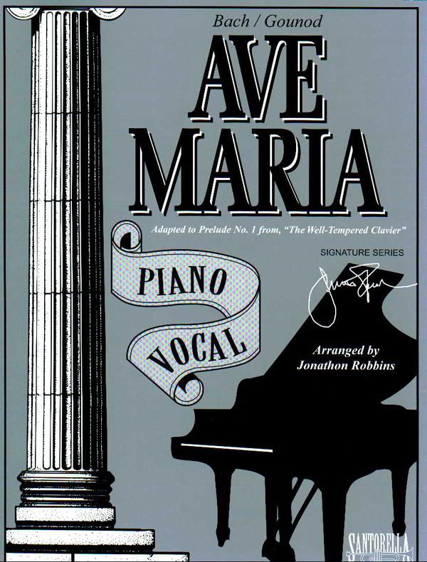 Ave Maria - písně s doprovodem klavíru