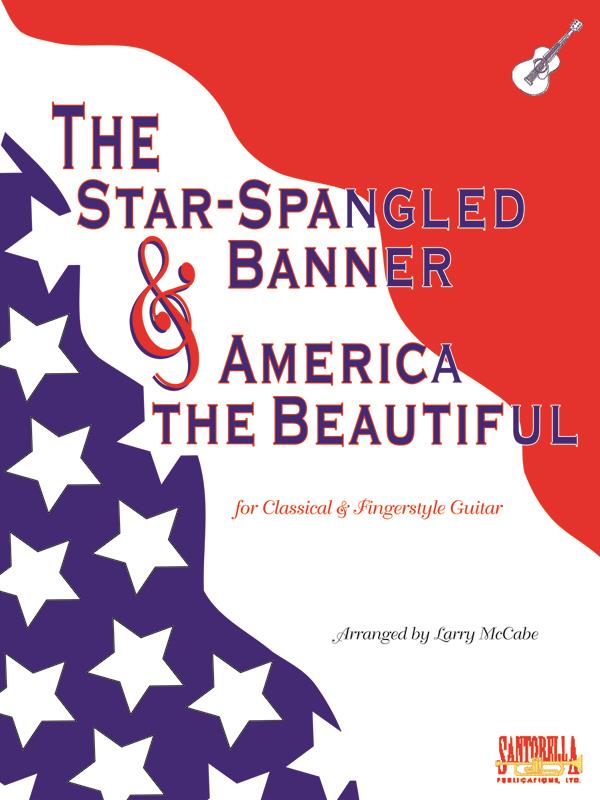 America The Beautiful and Star Spangled Banner - sešitě pro kytaru