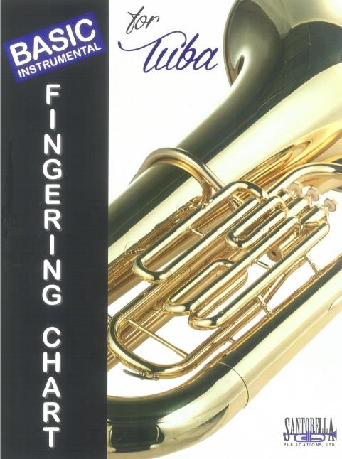 Basic Fingering Chart for Tuba - noty pro tubu