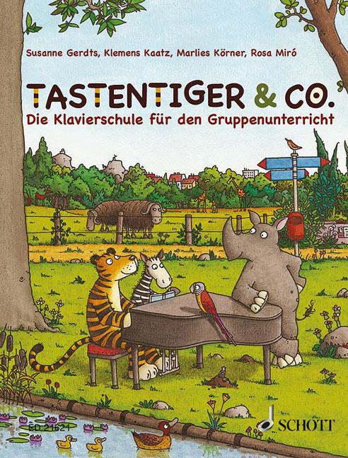 Tastentiger & Co. - Die Klavierschule für den Gruppenunterricht