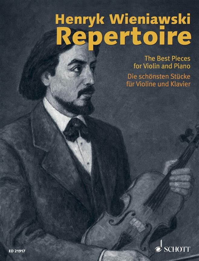Henryk Wieniawski Repertoire - The Best Pieces for Violin and Piano - housle a klavír