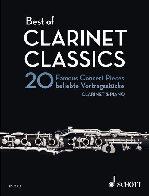 Best of Clarinet Classics - 20 nejkrásnějších skladeb pro klarinet a klavír