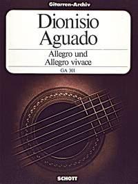 Allegro & Allegro Vivace Git. - na kytaru
