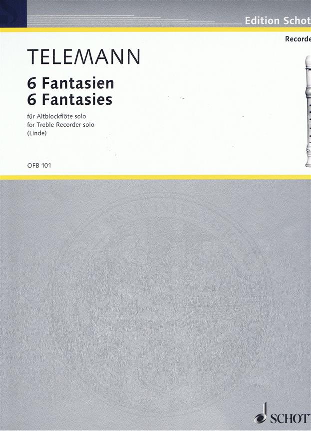 Fantasien(6) - pro altovou flétnu