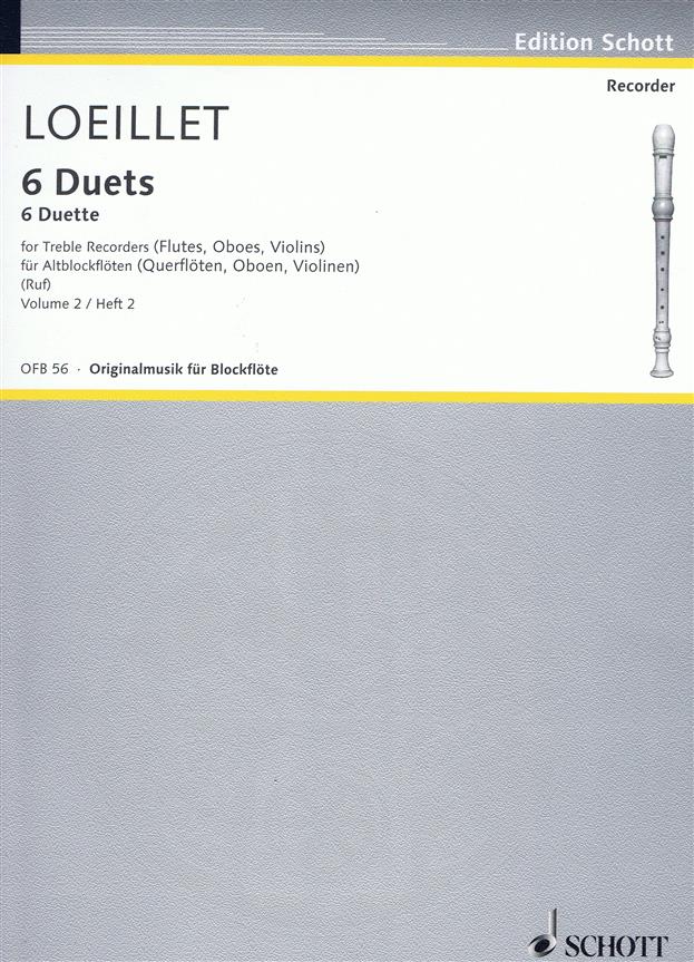 Duetten(6) 2 - altová flétna duet