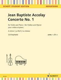 Concerto No. 1 A minor - skladby pro housle a klavír