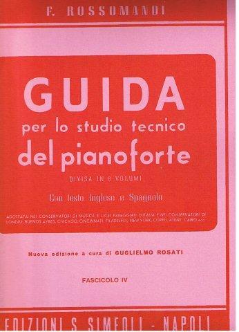 Guida per lo studio del Pianoforte Vol. 4 - noty na klavír