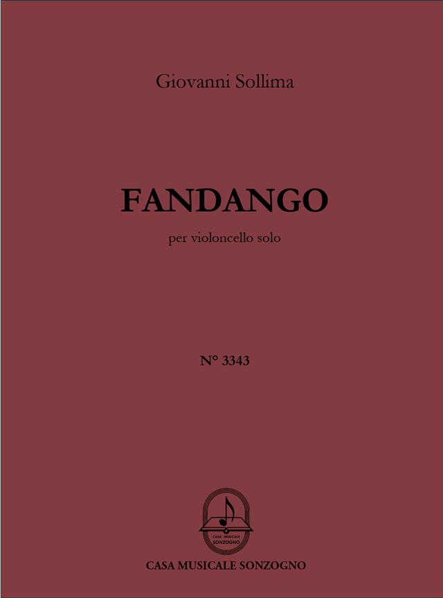 Fandango - per violoncello solo - noty na violoncello