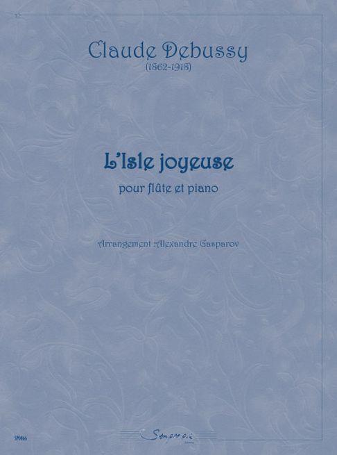 L'isle joyeuse - noty pro příčnou flétnu a klavír