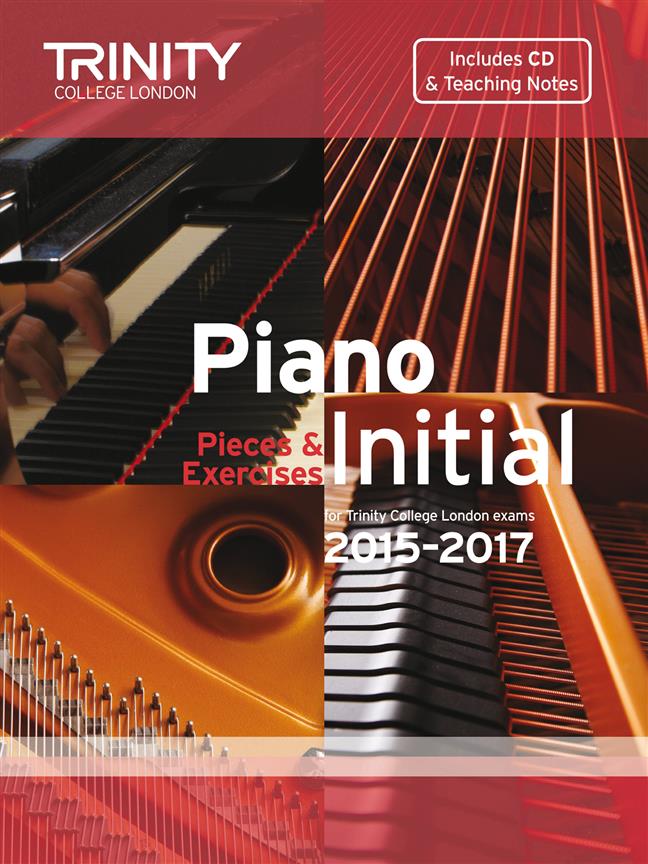 Piano Exam Pieces & Exercises 2015-2017 - Initial - Piano teaching material - noty na klavír