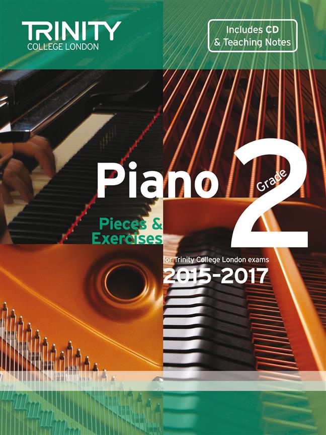 Piano Exam Pieces & Exercises 2015-2017 - Grade 2 - Piano teaching material - noty na klavír